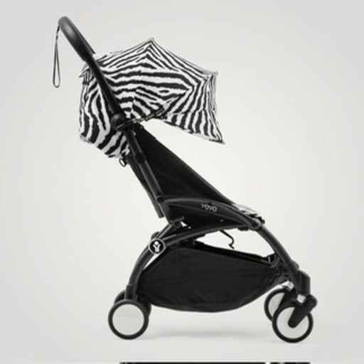 ベビーカー・バギー YOKO' s 新品未使用】Stokke YOYO 新作B型ベビーカーゼブラ柄 (M) 笹原の
