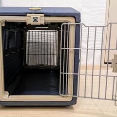 折りたたみ式  ドッグキャリー 中〜大型 ／犬用品／車載OKの画像