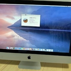 iMac 27インチ　お話し中