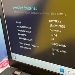 JC0661　極美品 レノボ X13 Gen2 16GB LANケーブル Thinkpad　ノートパソコンの画像