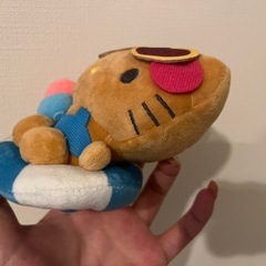 新品　日焼けキティ　キーホルダーの画像