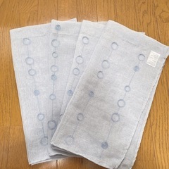 カフェカーテン4枚《中古》