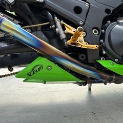 車検長いR9年7月迄Kawasaki Ninjaロング　zx-14ロンスイzx-14r ウォンウォン系・カスタム多数・4連イカリング・迫力の2本出しマフラー・ワイド＆ローの画像