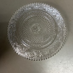 透明ガラス皿 6枚セットの画像