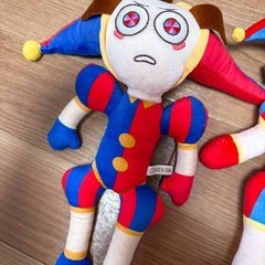 【無料】デジタルサーカスポ ムニのぬいぐるみ 2体セットの画像
