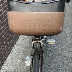 子ども乗せ自転車の画像