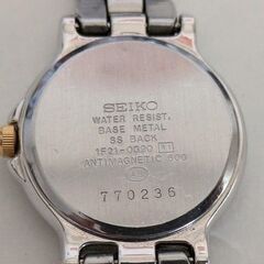 ◆腕時計（婦人物）・SEIKO・LUCENT（青）・使用品・電池切れの画像