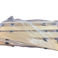 NO.2499【在庫2】ベッドフレーム セミシングルサイズ コンセント付き 家具 中古の画像