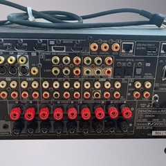 DENON AVC-4310 AVサラウンドアンプ ・Amazon Alexa・DENONスピーカー2個・YAMAHAスピーカー2個の画像