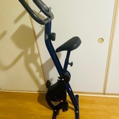 【お譲り先決定】折り畳みフィットネスバイク　アルインコの画像