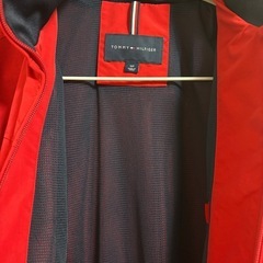 TOMMY HILFIGER(トミーヒルフィガー) レッド ナイロンジャケット　Sサイズの画像