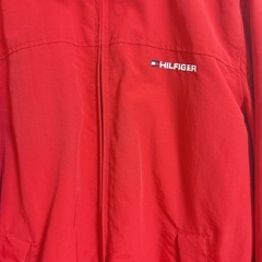 TOMMY HILFIGER(トミーヒルフィガー) レッド ナイロンジャケット　Sサイズの画像