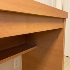 【売約済み】
<<値下げ>>パソコンデスク　ワーキングデスク　スリム奥行44.5cm　机　日本製の画像