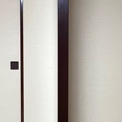 姿見/スタンドミラー　鎌倉彫　牡丹の彫り物 日本板硝子製ガラス　162cm高の画像