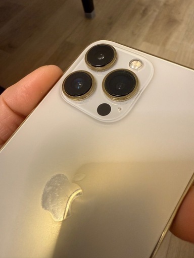 【お話中】iPhone13pro 128GB ケース付き ゴールド