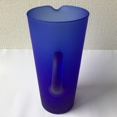 ガラス製 ピッチャー フラワーベース 花瓶の画像