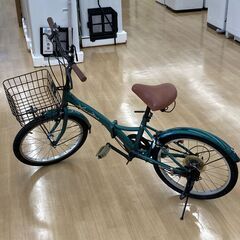 【リユースのサカイ野々市店】ON14　折りたたみ自転車　黒20インチ  PRODUCT PLANNING IN JAPAN※クリーニング済み の画像