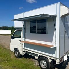 新品 軽トラ用キッチンカー フードトラック 移動販売　200㍑給...