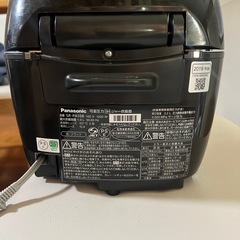 パナソニック炊飯器5.5合の画像