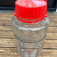 果実酒用広口瓶　5L  アデリアガラス製の画像