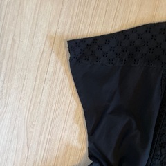 新品　レース飾りワンピースの画像