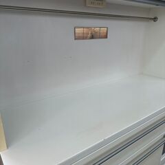 ★リユースのサカイ高崎店★TJ12145  レンジボード 白 H227×D40×W120 クリーニング済みの画像