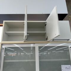 ★リユースのサカイ高崎店★TJ12145  レンジボード 白 H227×D40×W120 クリーニング済みの画像