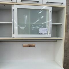 ★リユースのサカイ高崎店★TJ12145  レンジボード 白 H227×D40×W120 クリーニング済みの画像