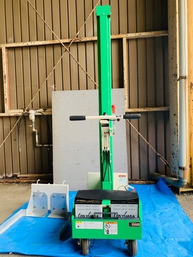 中古美品 アテックス 米袋リフター L603-MF らくして 最大積載量 65kg 昇降機 米 上下 電動 atex 引き取り