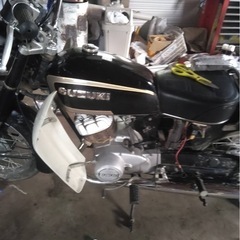 旧車！希少！スズキ125K125メンテナンス終了！ の画像