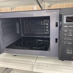 【リユースのサカイ野々市店】 電子レンジ シロカ SX-18D132 黒 ※クリーニング済みの画像