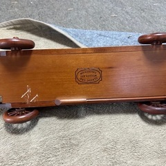 アンティーク 1931年製のメルセデス・ベンツSSKLの木製模型の画像