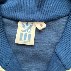 70s adidasトラックジャケット トレフォイル スロベニア製
の画像