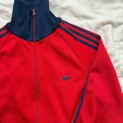 80s adidas トラックジャケット デサント 3号 在原みゆき着用 値段交渉可 の画像