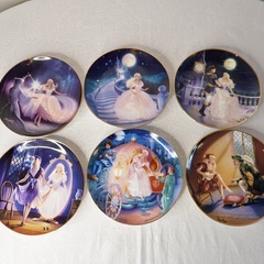 Franklin Mint シンデレラ 絵皿 6枚セット コレクションプレート