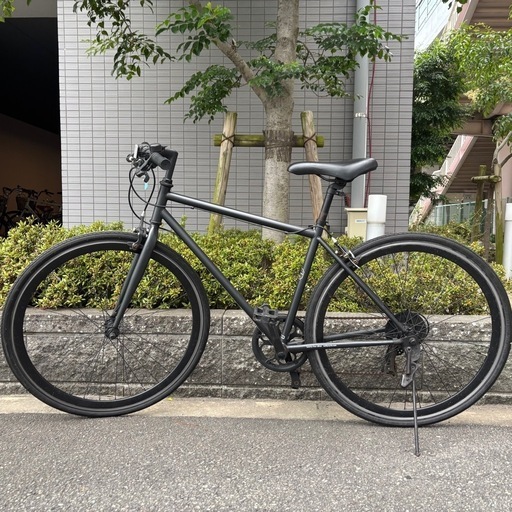 welby backpacker クロスバイク マットブラック (じょんぐぅ