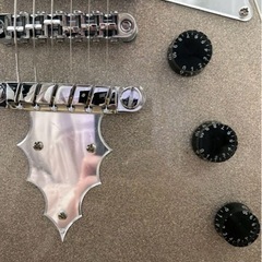 最终値下げ Ibanez エレキギター シルバーの画像