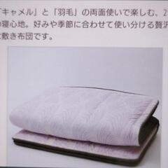 東洋羽毛
アズフィール　2Way敷布団（未使用品）の画像