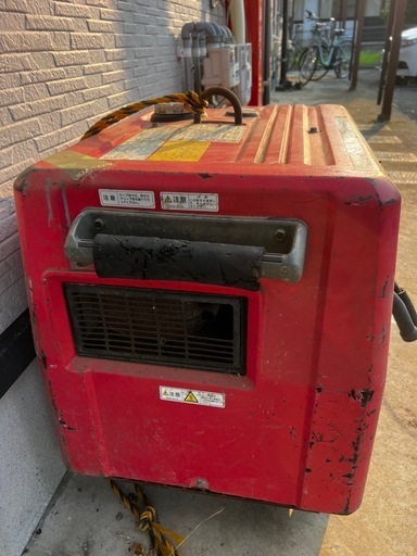 shindaiwa(新ダイワ)/EGW151MS！（防音型エンジン発電機兼用溶接機