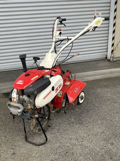 初期不良安心対応 ネギや土寄せ等に 整備済 一輪耕運機 3.3馬力 ヤンマー　SK35E 跳ね上げローター 走行2速 ローター正/逆転