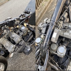 CBX550F  ベース　旧車　 車体　逆車　通関書あり　PC04 検　NC07 cbx400f の画像