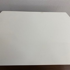 【あげます】白のローテーブルの画像
