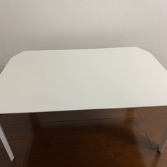 【あげます】白のローテーブルの画像