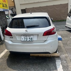 プジョー308 故障車　決まりましたの画像