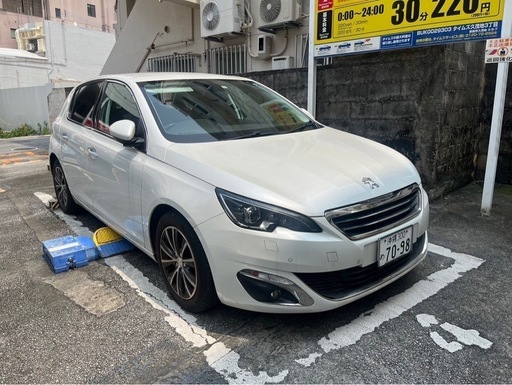 プジョー308 故障車　決まりました