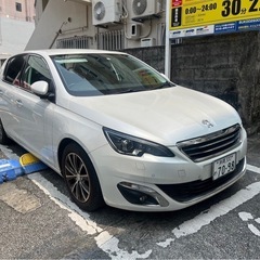 プジョー308 故障車