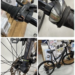 R709 ☀️ジモティー限定価格！ クロスバイク★ cannondale ★ 24インチ ★3×7段 ★ ディスクブレーキ★ シマノ製「Tourney」の画像