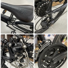 R709 ☀️ジモティー限定価格！ クロスバイク★ cannondale ★ 24インチ ★3×7段 ★ ディスクブレーキ★ シマノ製「Tourney」の画像