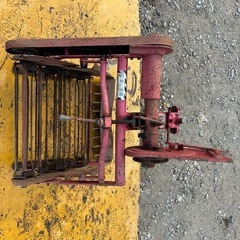 ニプロ　堀取機　耕運機　ポテトプラウ 掘り取り機　芋掘り機 唐芋　サツマイモ　じゃがいも　里芋　甘薯　こんにゃく　バレイショ　根菜 堀上機　P-501  アタッチメント 宮崎の画像