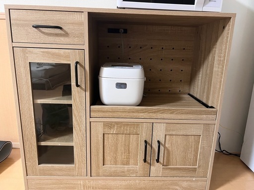 レンジ台 食器棚 受け渡し予定者決定